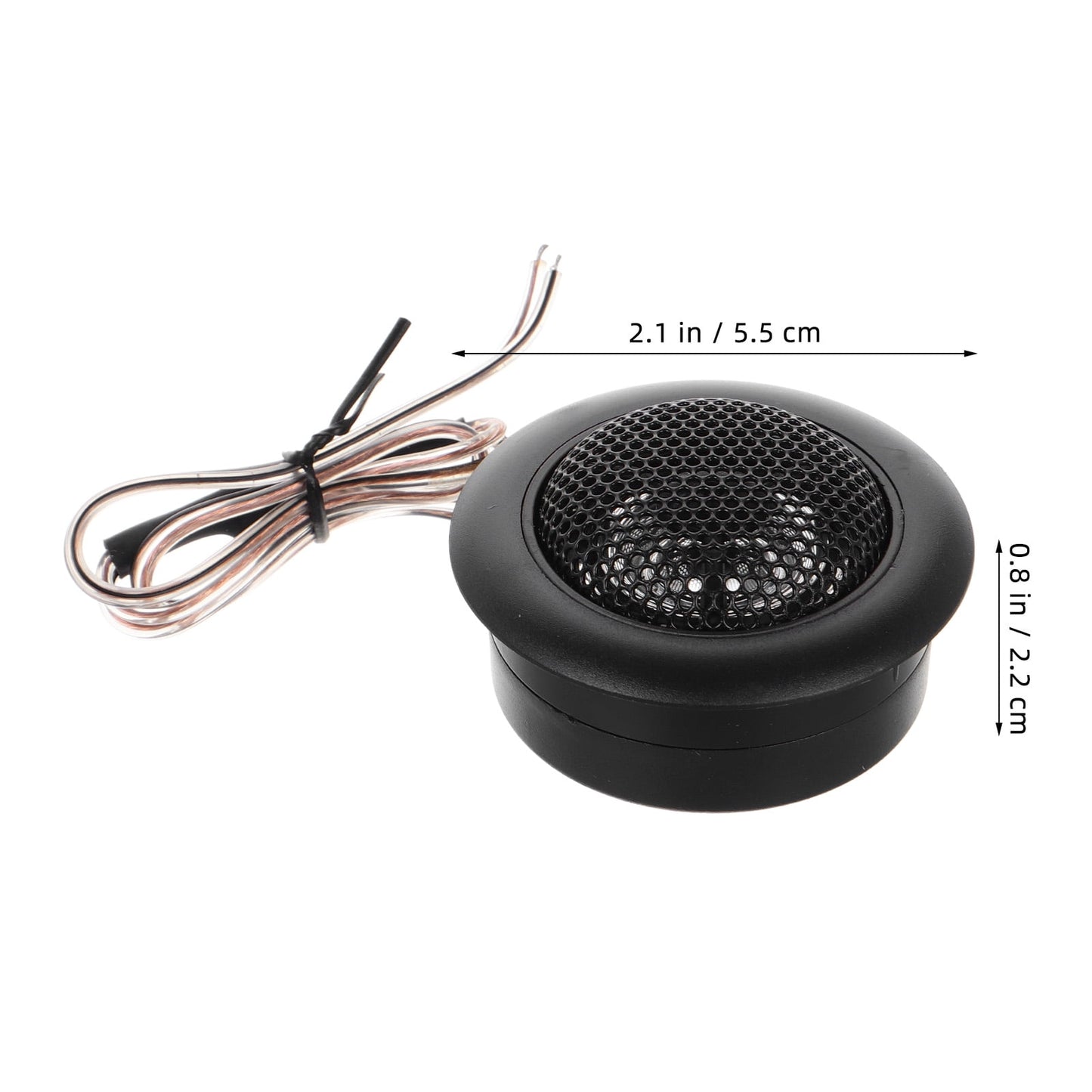 SWETRACE Car Tweeters Plastic Car Stereo Upgrade 1 Pair 2.2In
