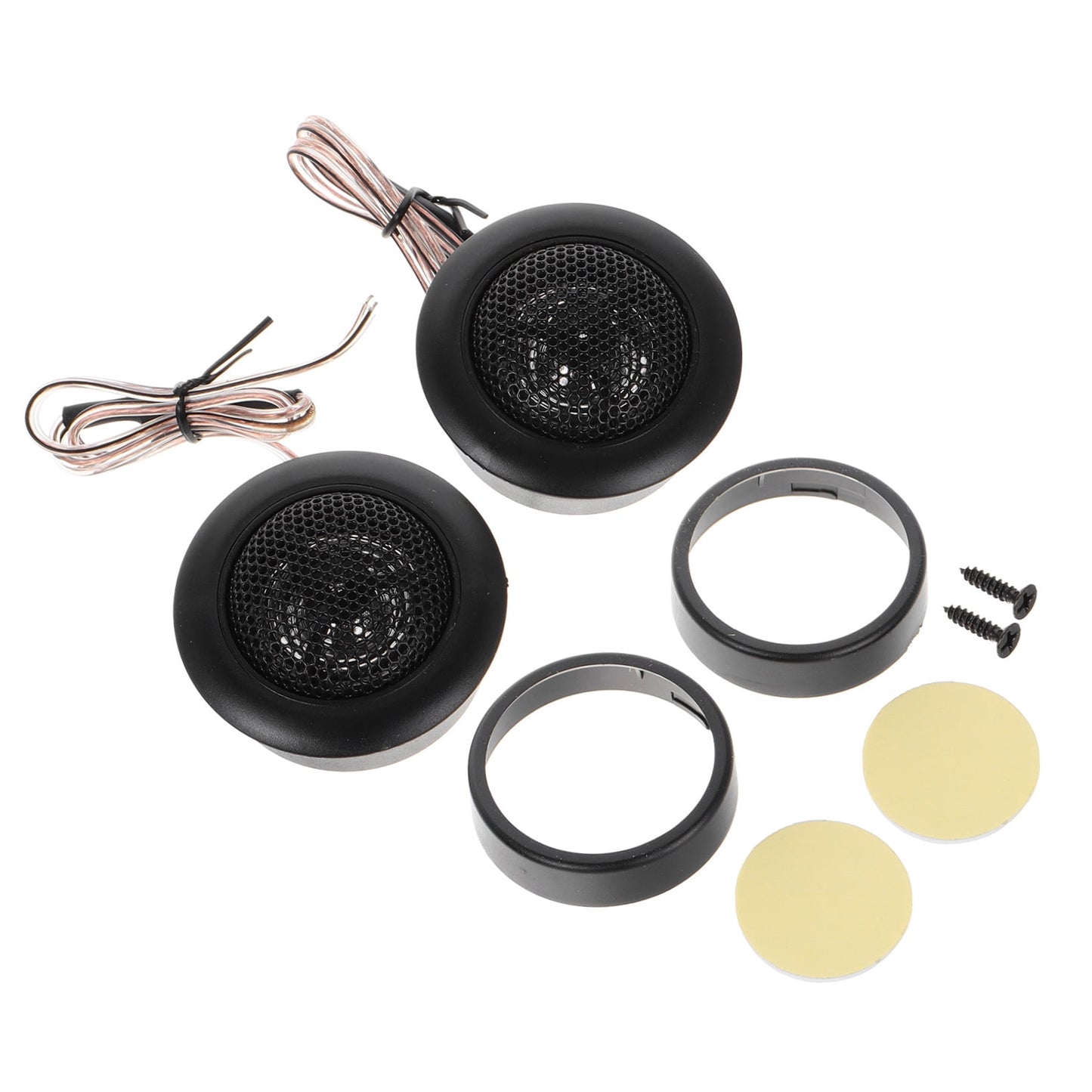 SWETRACE Car Tweeters Plastic Car Stereo Upgrade 1 Pair 2.2In