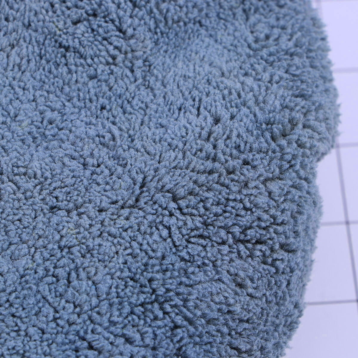 Ortofally 5 PCS Car Polishing Waxing Coral Fleece Bonnets Pads - 9-10 inch (Grey) Grey