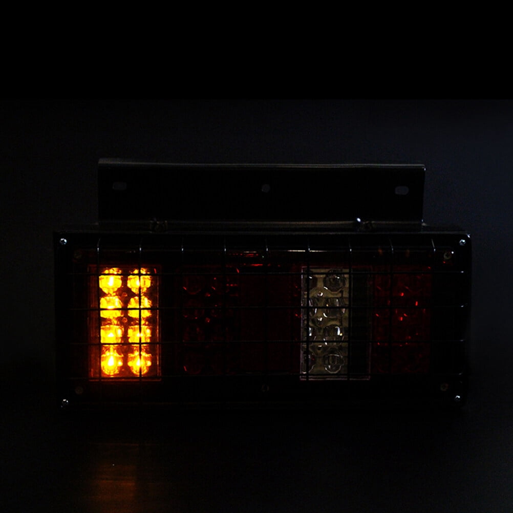 SWETRACE Tail Lights ABS LED For Truck Night Driving 2Pcs 13.4x8.2x0.2In