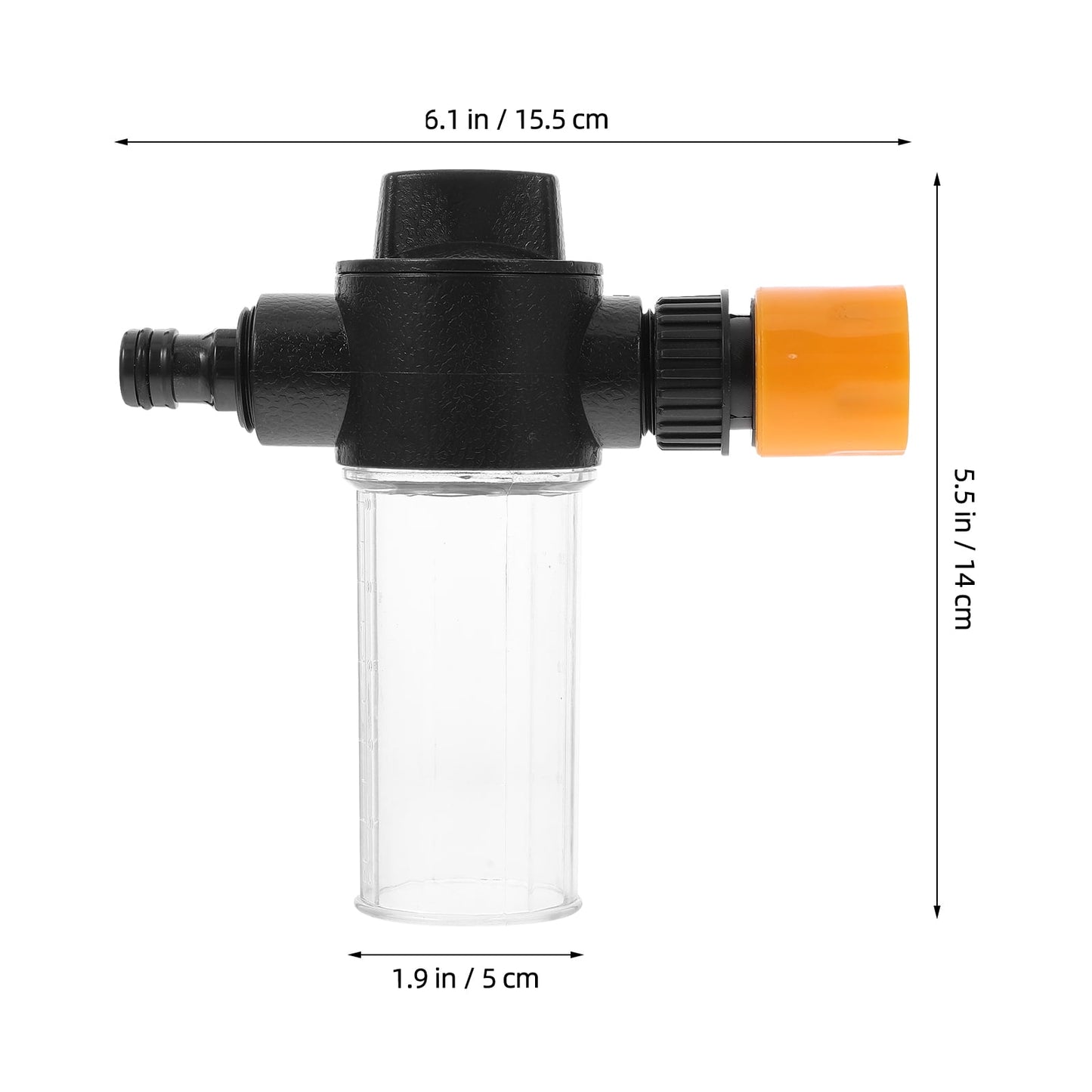 Worgeous Kit Pressure Washer Foam Garden Hose Nozzle Sprayer Water