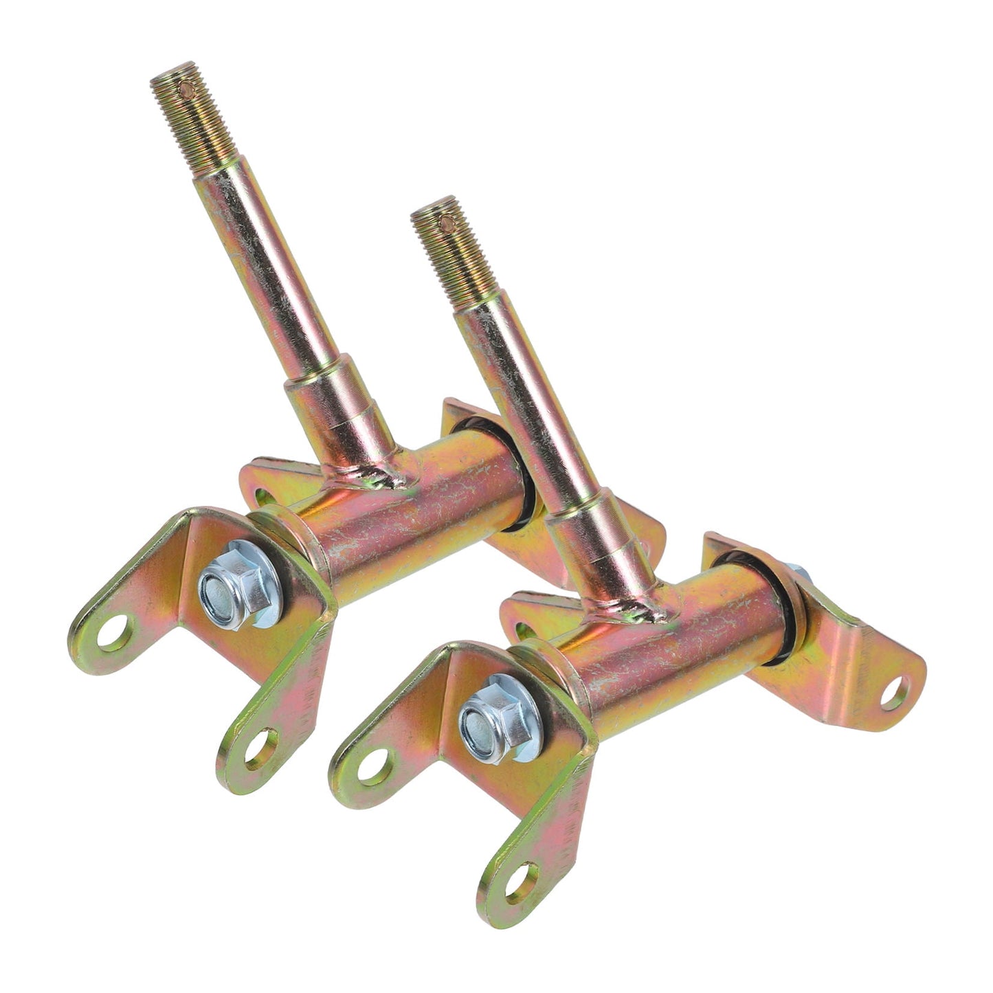 SWETRACE Steering Golden for Four-Wheel Bicycle Vehicle Owners 2Pcs 6.3X6.1X3.7In