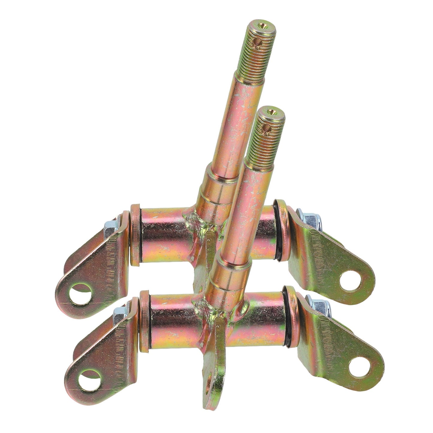 SWETRACE Steering Golden for Four-Wheel Bicycle Vehicle Owners 2Pcs 6.3X6.1X3.7In