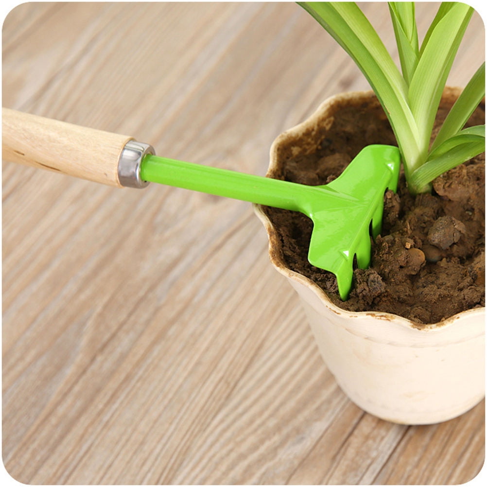 SWETRACE kids digging set Garden Tools Set Iron 3Pcs for Gardening Tools