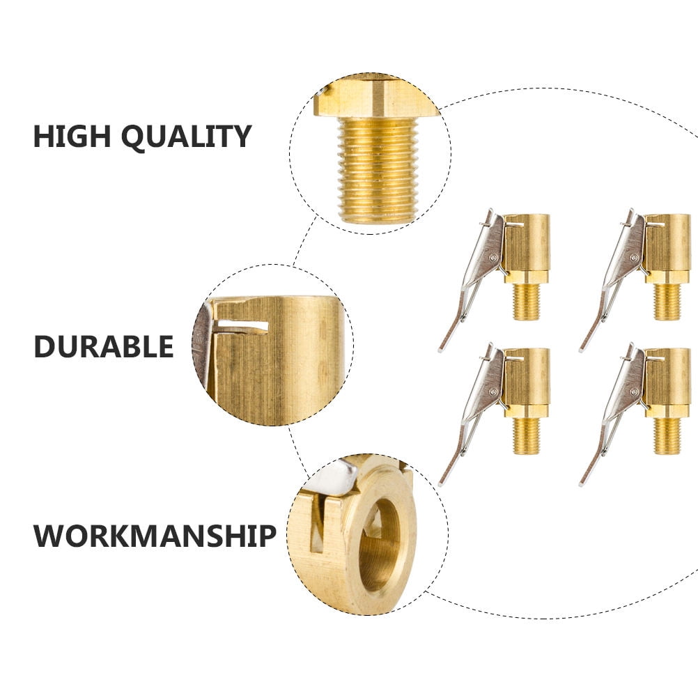 SWETRACE Thread Air Chuck Brass 4Pcs 1.1In