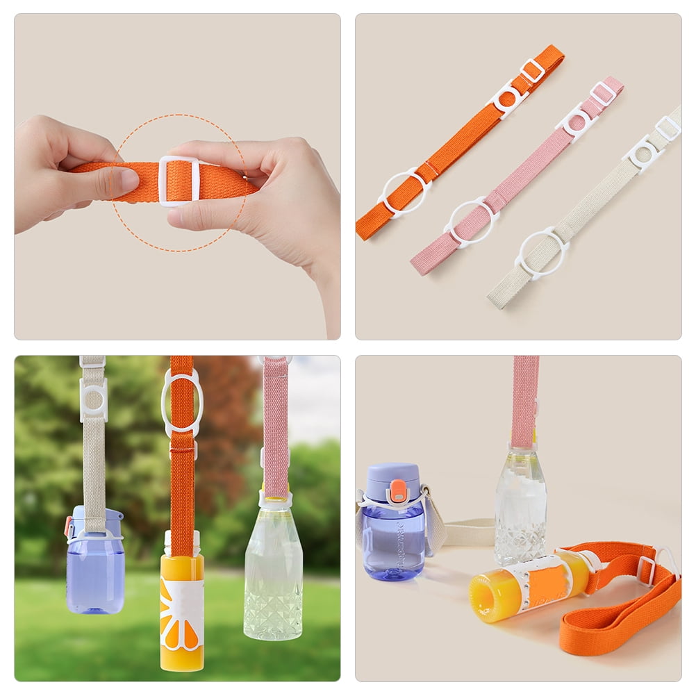 Worgeous 2 Pcs Sling Insulated Water Bottle Kids Portable Kettle Child
