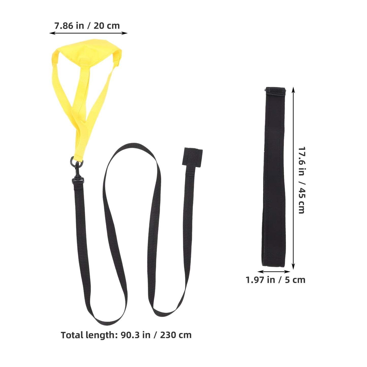 SWETRACE Swimming Accessory Parachute Shape Adults Home Pool 1 Set