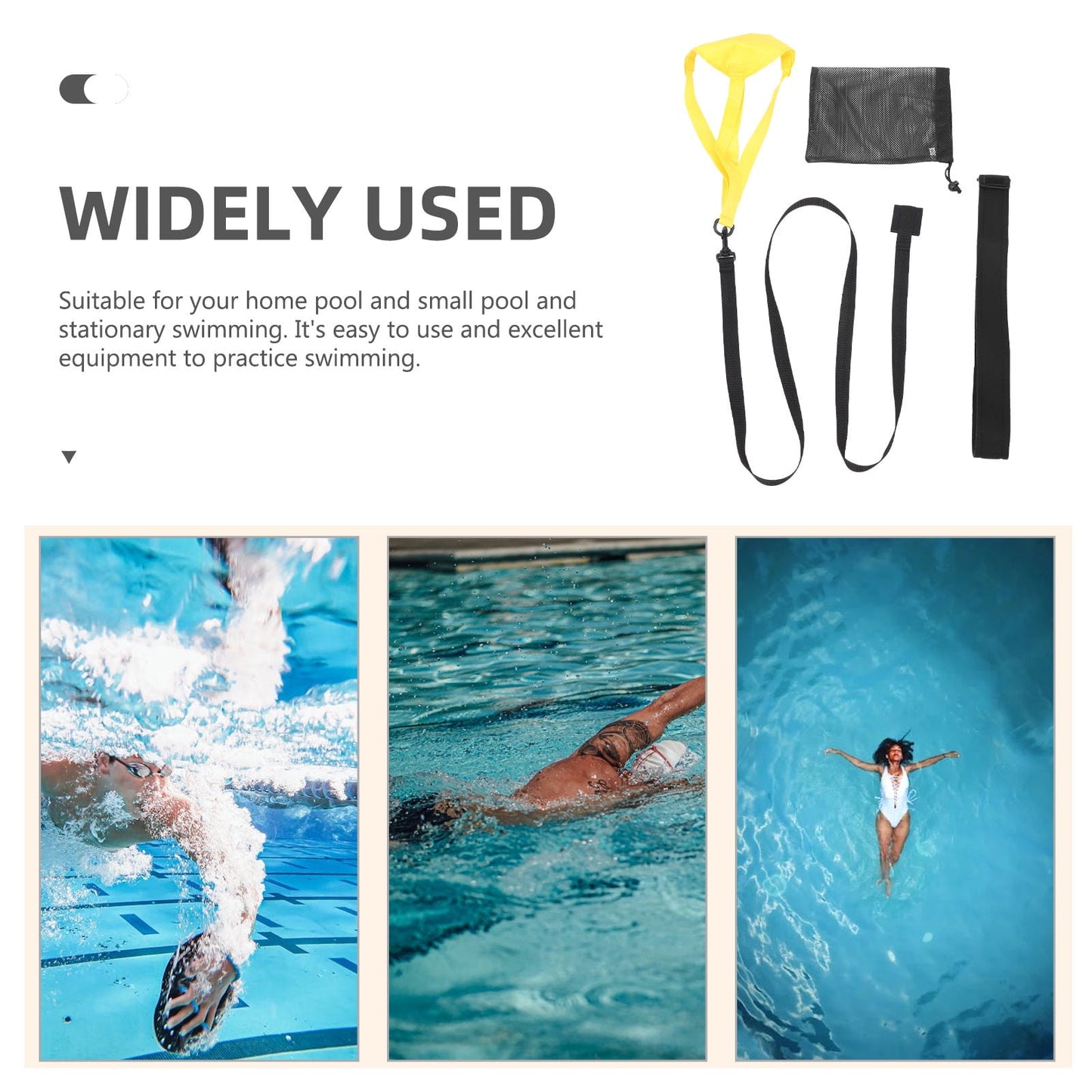 SWETRACE Swimming Accessory Parachute Shape Adults Home Pool 1 Set