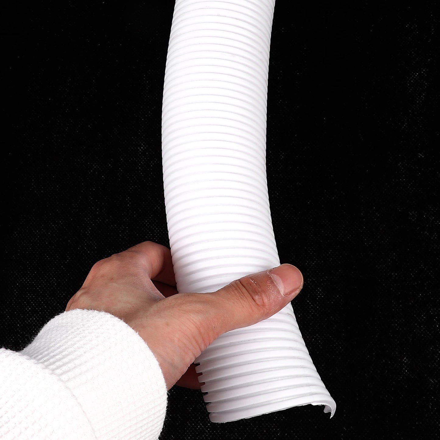 SWETRACE Tree Protect Tree Trunk Protector Guard White PP Material 6Pcs 15.7X2.0X2.0In