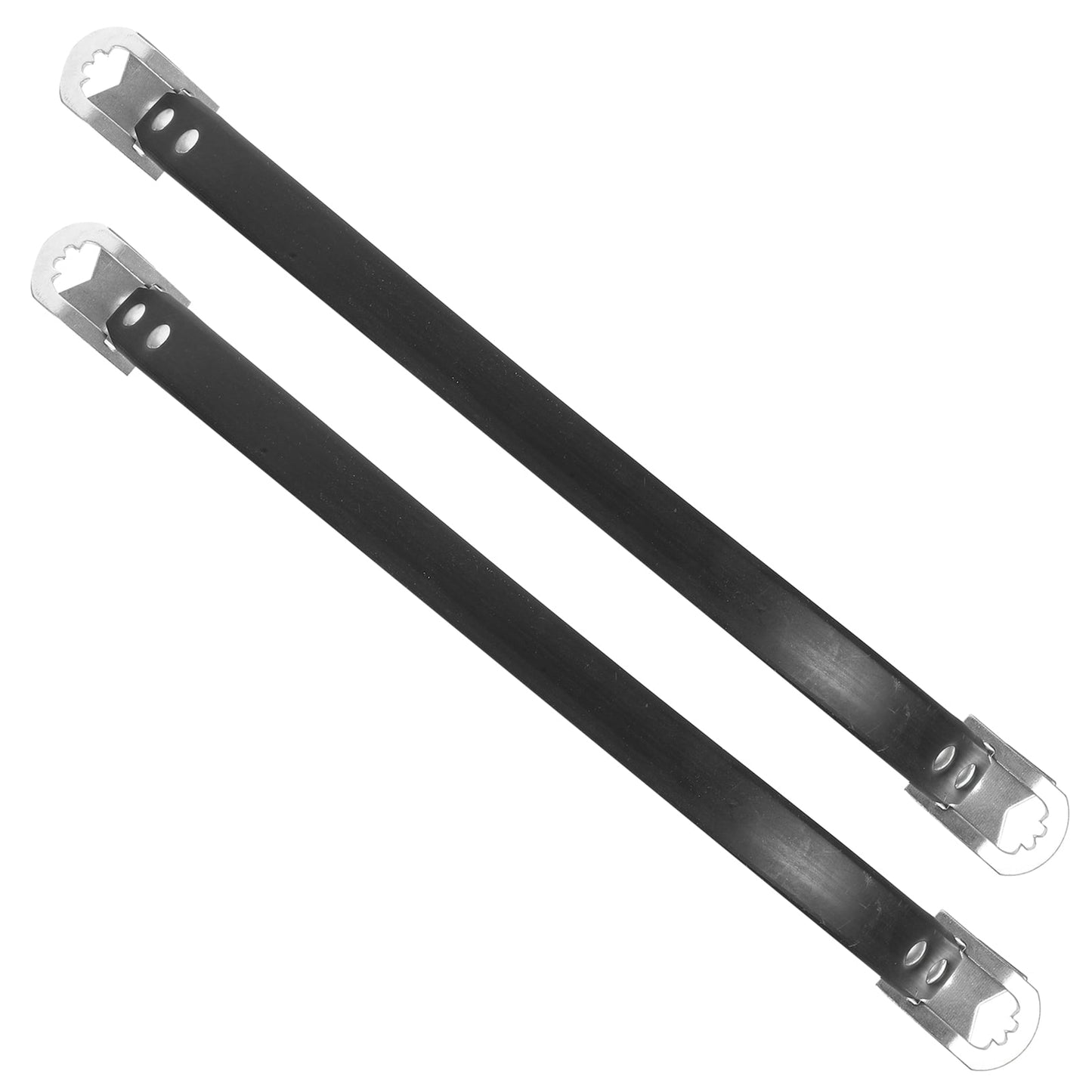 Worgeous 2 Pcs Battery Portable Handle Carrying Strap Automotive Carrier Black