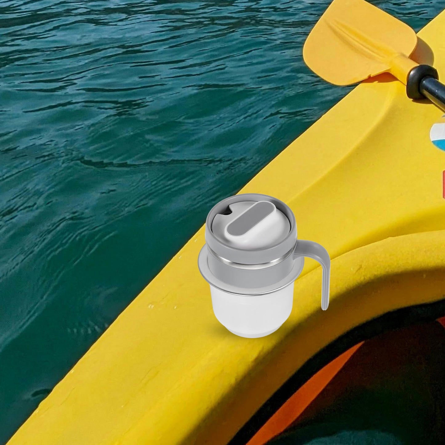 Worgeous Cup Holder Boat Yacht Practical Drinks Couches Travel White