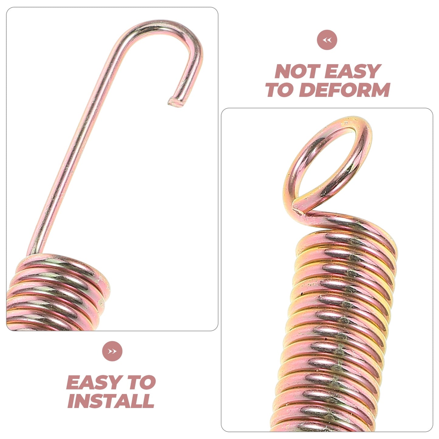 Worgeous Tension Spring Replacement Adjustable Minibike Kickstand Golden