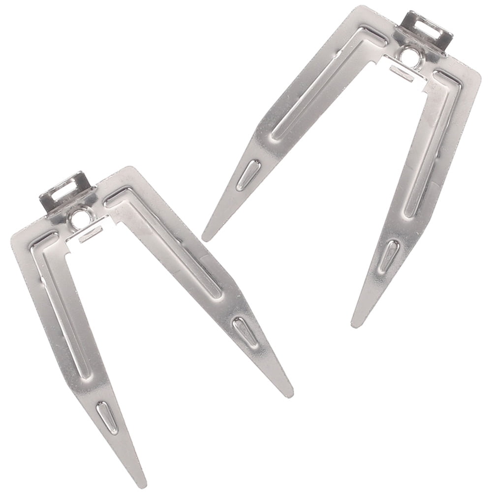 Worgeous 2 Pcs Roast Chicken String Rotisseries Fork Roasted Grilled Silver