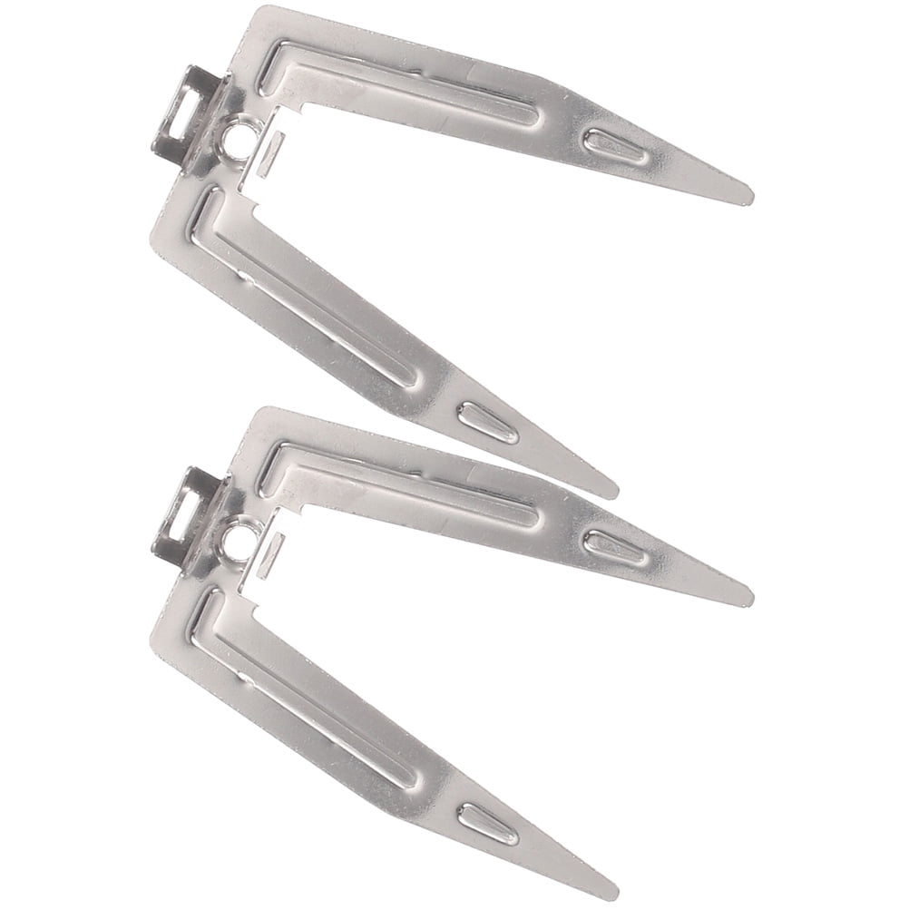 Worgeous 2 Pcs Roast Chicken String Rotisseries Fork Roasted Grilled Silver