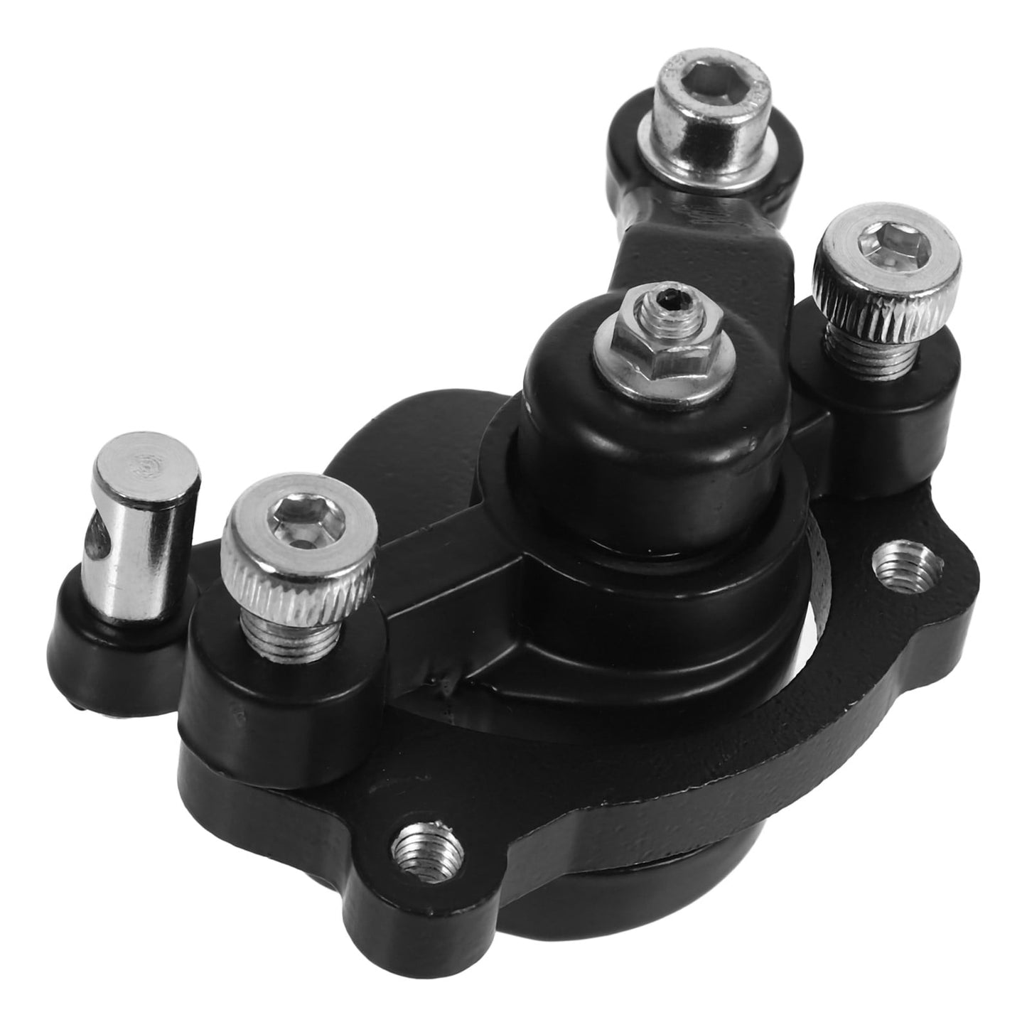 Worgeous Rear Disc Brake Caliper for ATV with Excellent Braking Performance and Durable Iron Construction Black