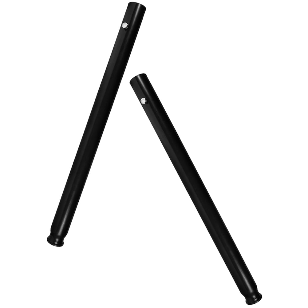 Worgeous Hydraulic Jack Handle Replacement for Car Repair with Steel and Rubber Material Black 2 pcs