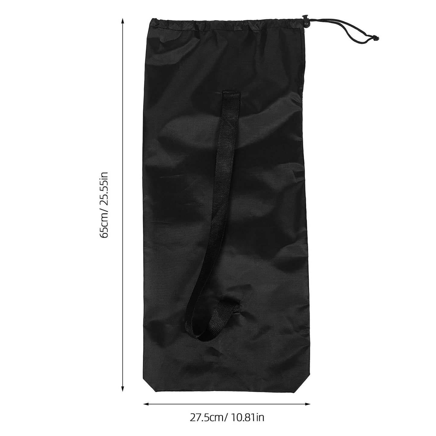 Worgeous Skateboard Backpack Bag for Outdoor Waterproof Black