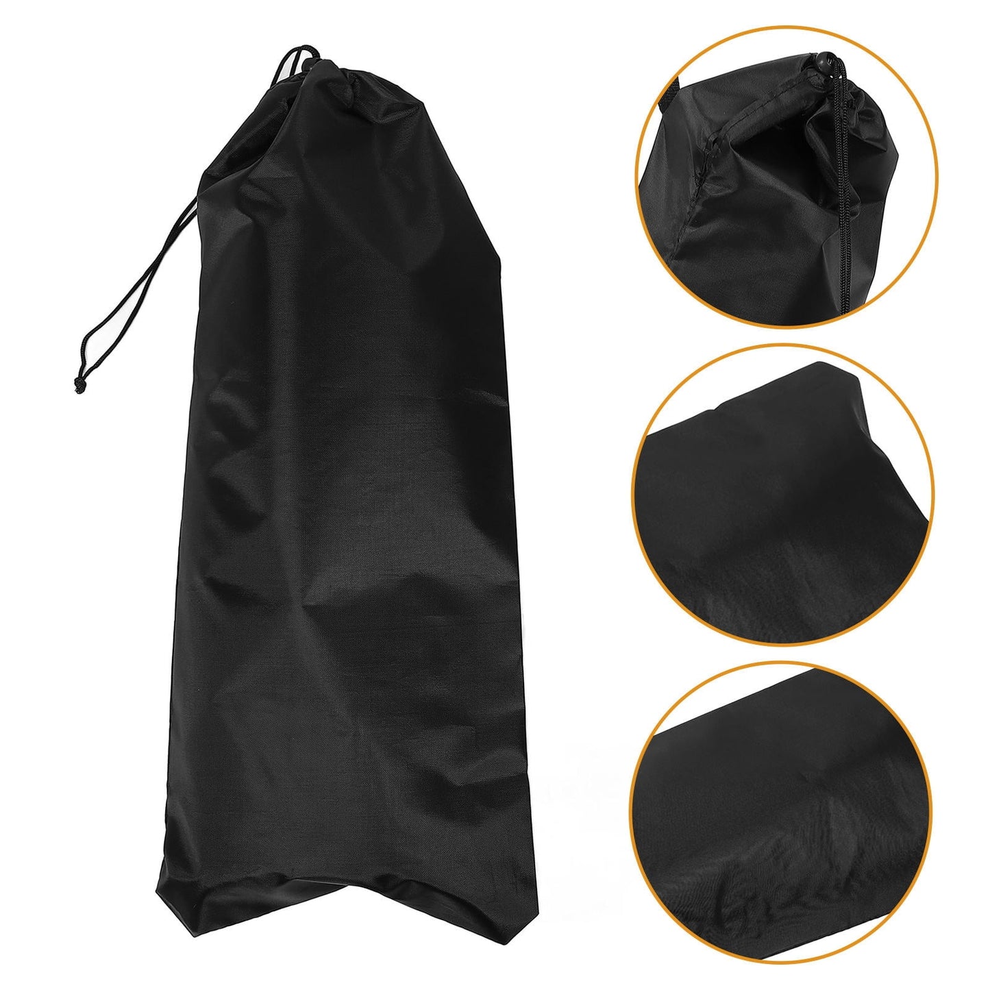 Worgeous Skateboard Backpack Bag for Outdoor Waterproof Black
