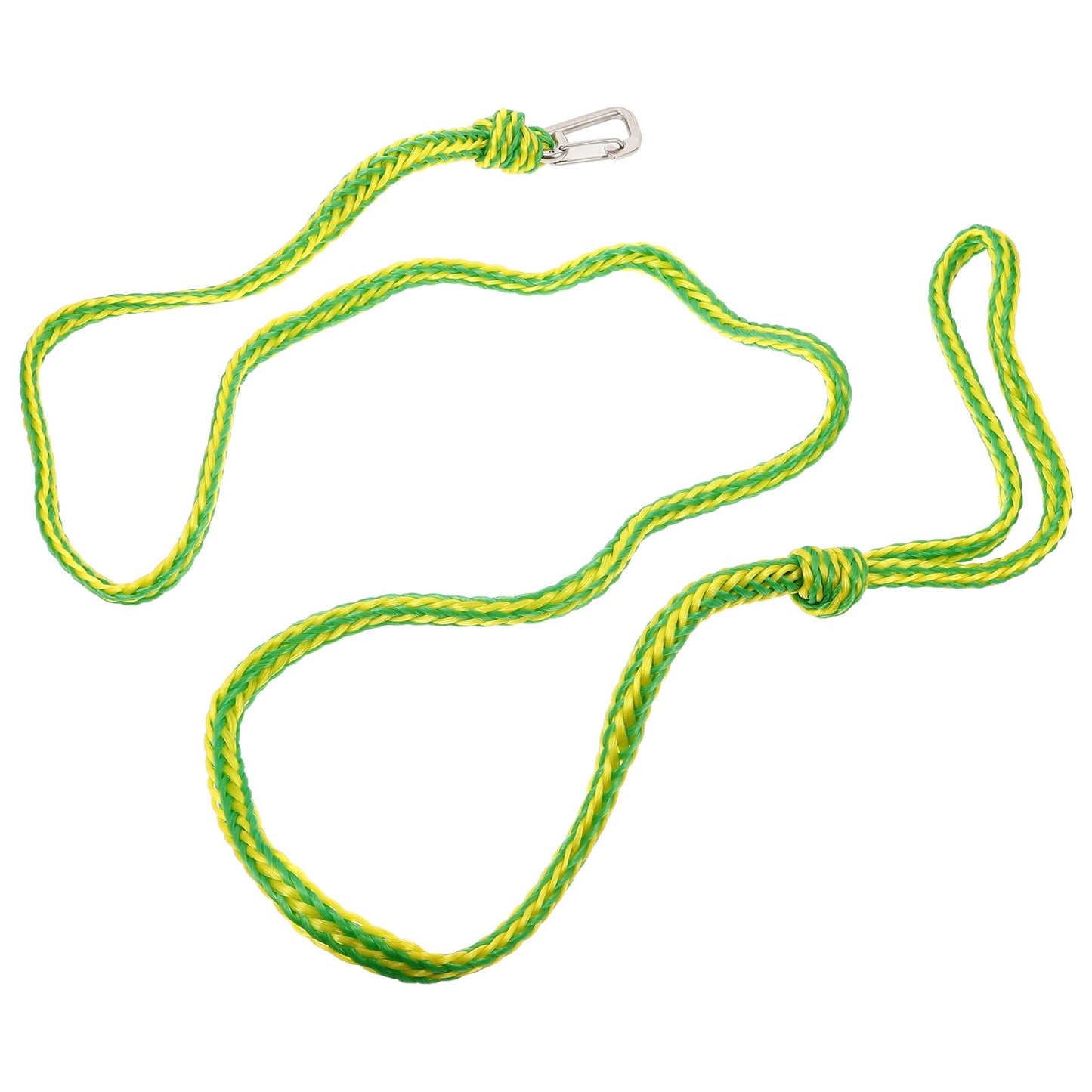 Worgeous Boat Ropes for Docking with Mooring Hooks on Both Ends Green