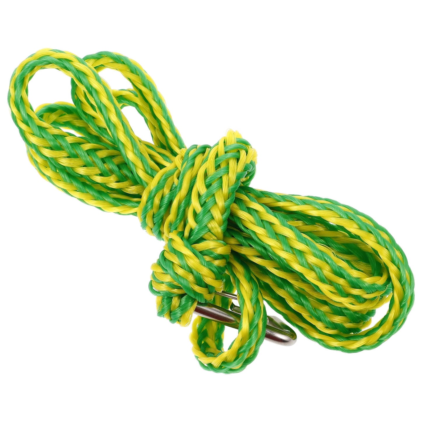 Worgeous Boat Ropes for Docking with Mooring Hooks on Both Ends Green