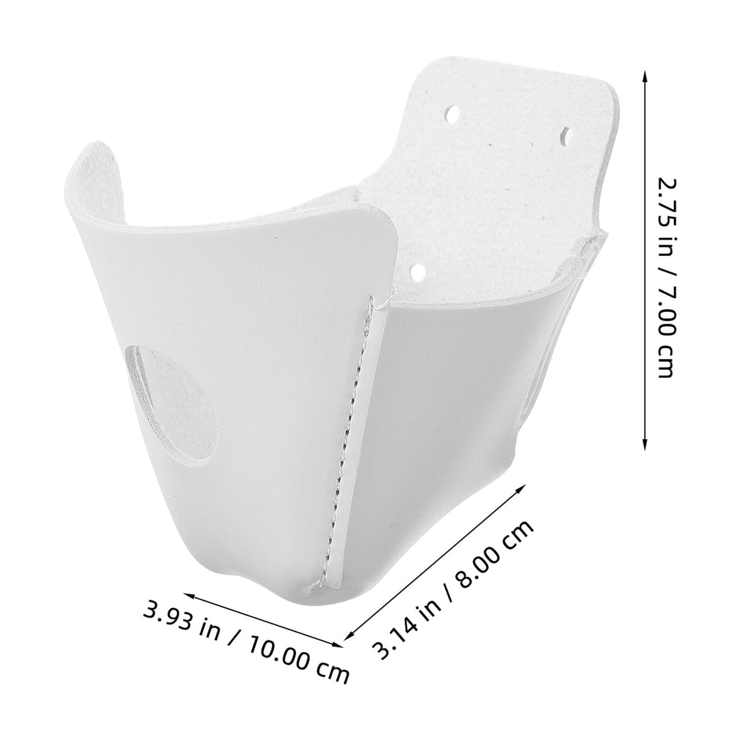 Worgeous Roller Skate Head Cover Guards Skates Toe Covers Protective White