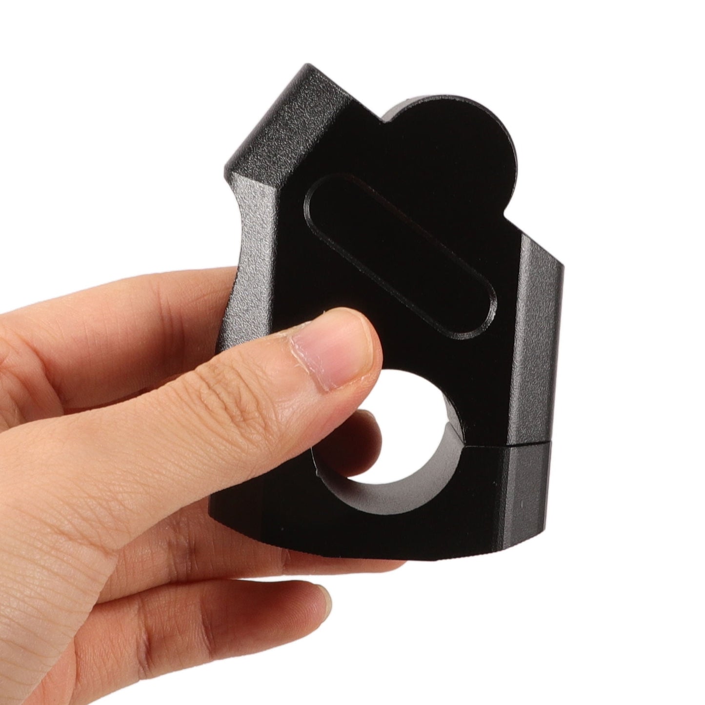 Worgeous Handlebar Heightening Base Motorbike Motorcycle Riser Black