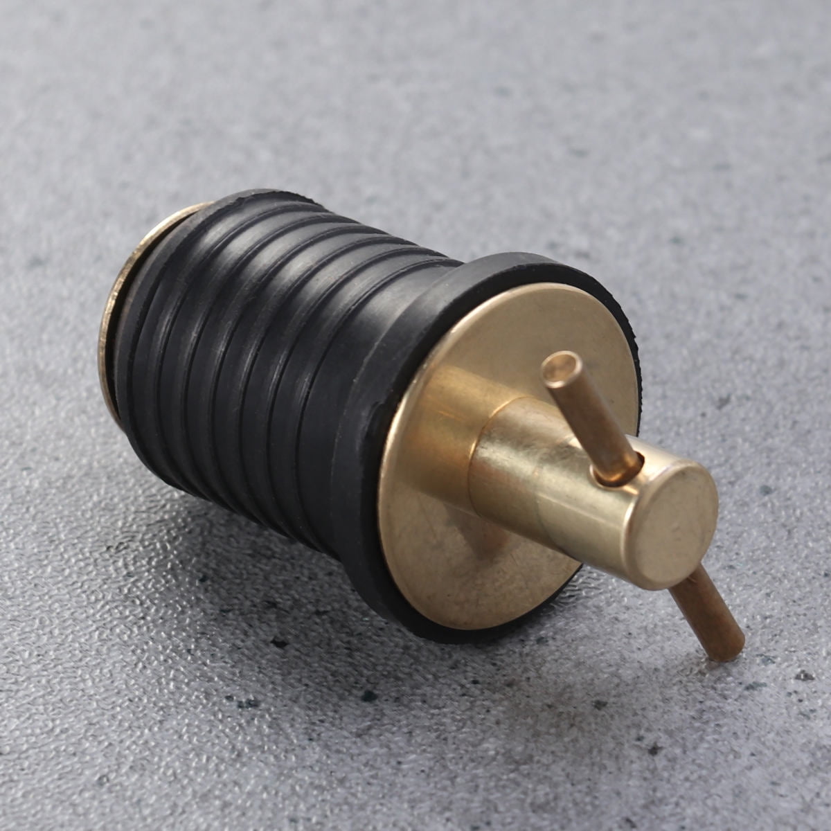 SWETRACE Scupper Plugs For Kayak 1Pcs Round Rubber Boat Drain Bung Black 5x3.5x3cm Sealing