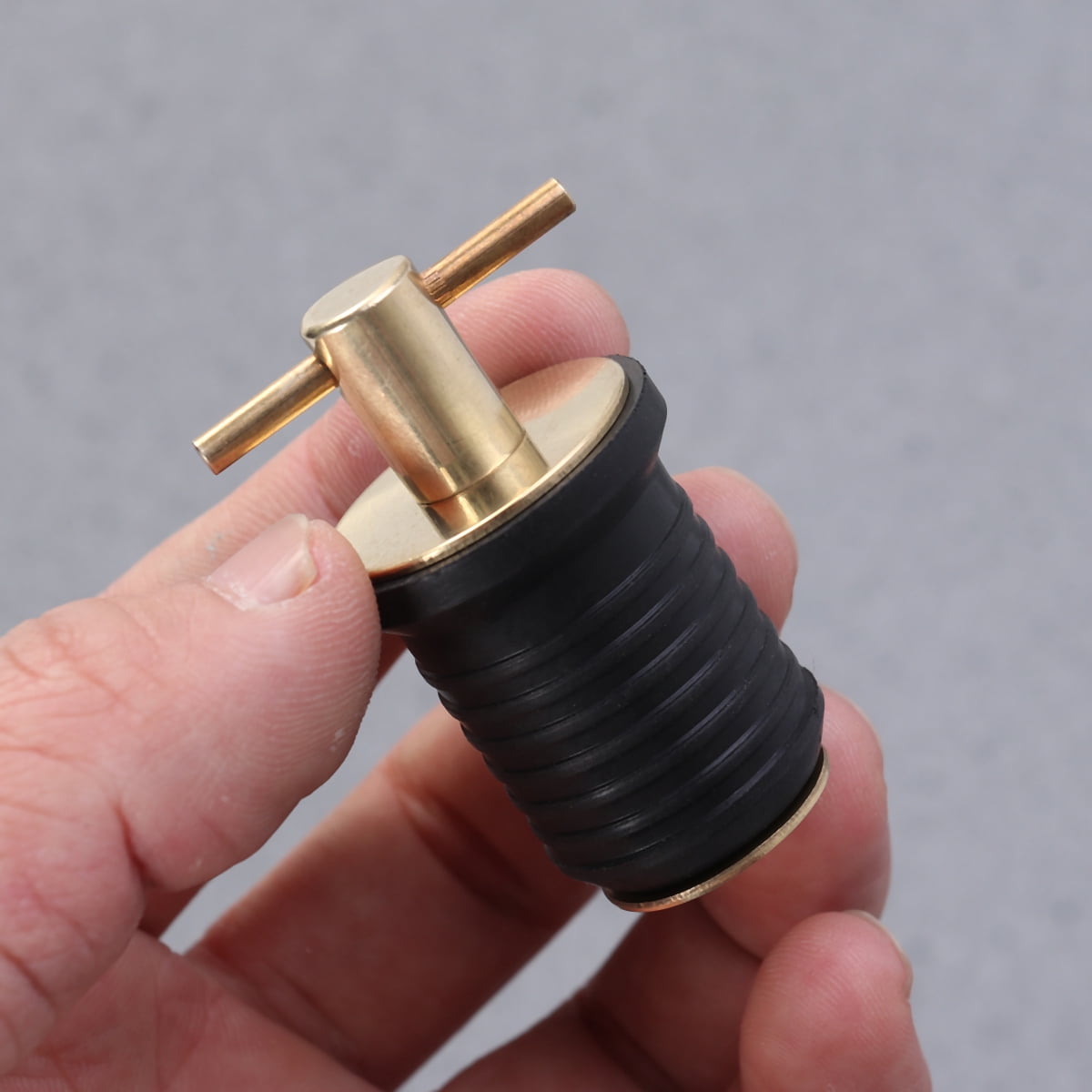 SWETRACE Scupper Plugs For Kayak 1Pcs Round Rubber Boat Drain Bung Black 5x3.5x3cm Sealing