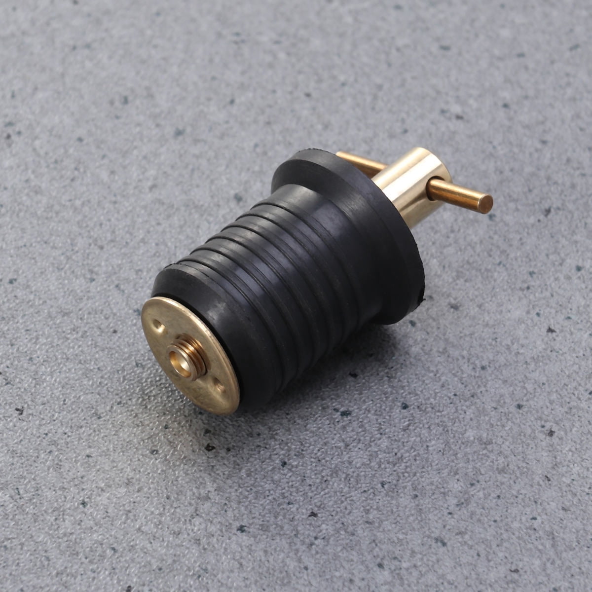 SWETRACE Scupper Plugs For Kayak 1Pcs Round Rubber Boat Drain Bung Black 5x3.5x3cm Sealing
