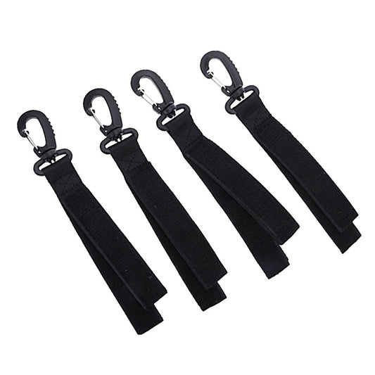 SWETRACE Plastic Hanging Hooks for Tent and Kayak 6.5 x 1.2 x 0.2in