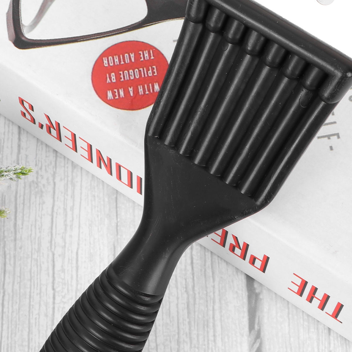 SWETRACE Barbecue Brushes PP 2Pcs 8.1x2.6x1.6in Grill Maintenance Barbecue