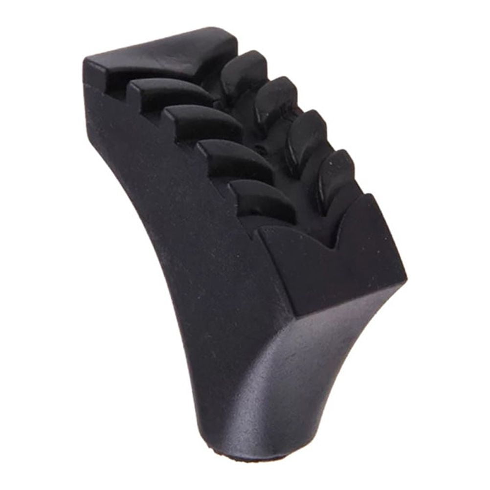SWETRACE Trekking Pole Foot Cover Walking Pole Tips Black 10PCS 2.2x0.7in