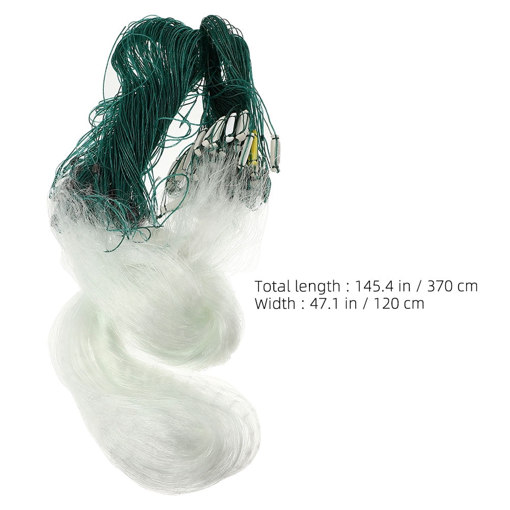 SWETRACE 1 Set Cast Net Mesh for Freshwater Saltwater Fishing 370.00X120.00X120.00in
