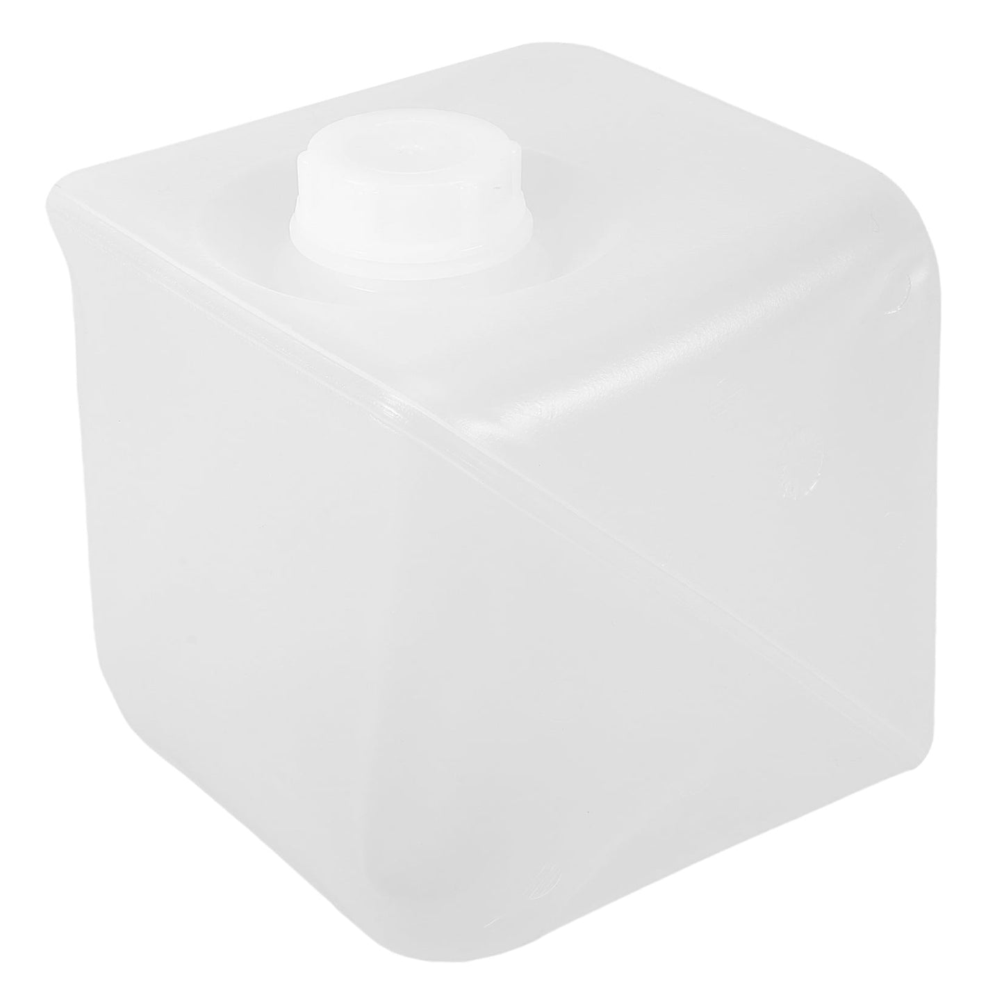 SWETRACE Collapsible Water Container with Lid Large Capacity Portable Transparent Plastic for Outdoor Use Camping and Hiking 5L