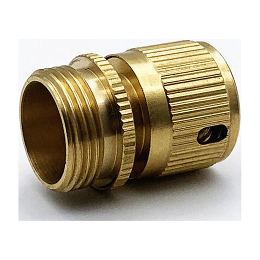 SWETRACE Water Hose Quick Disconnect 1Set Copper for Garden and RV 4.2x2.5x2.5Cm