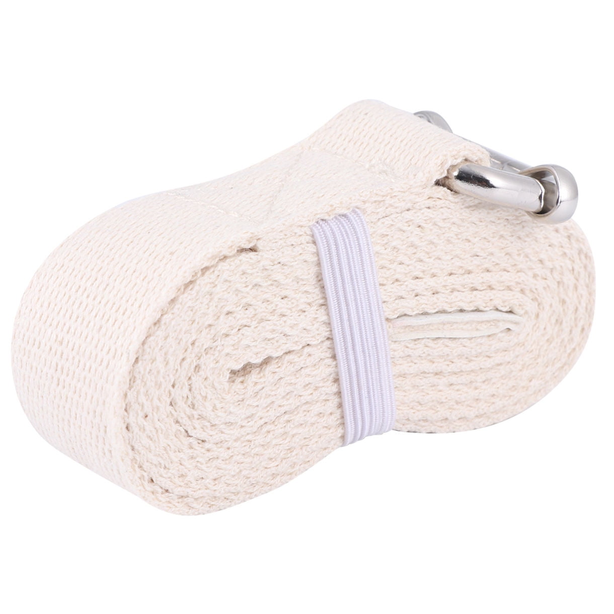 SWETRACE Stretch Straps 1Pc Portable Yoga Strap In White And Yellow For And Daily Exercise 47.2x1x0.1In