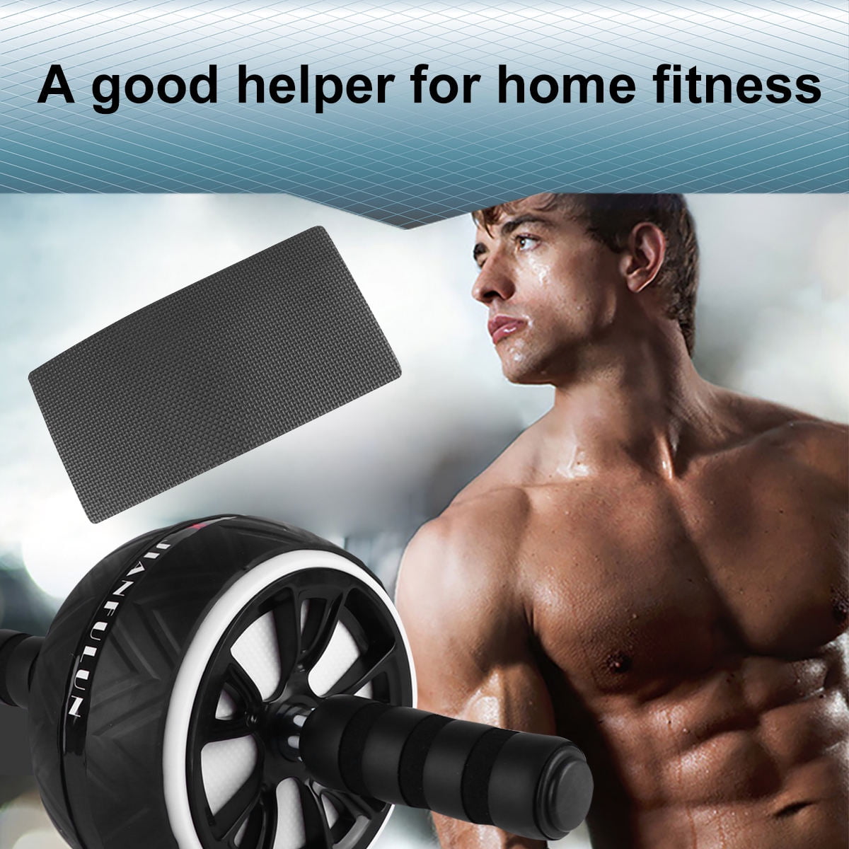 SWETRACE Multifunction Abdominal Wheel Roller for Sports Accessory 1Set