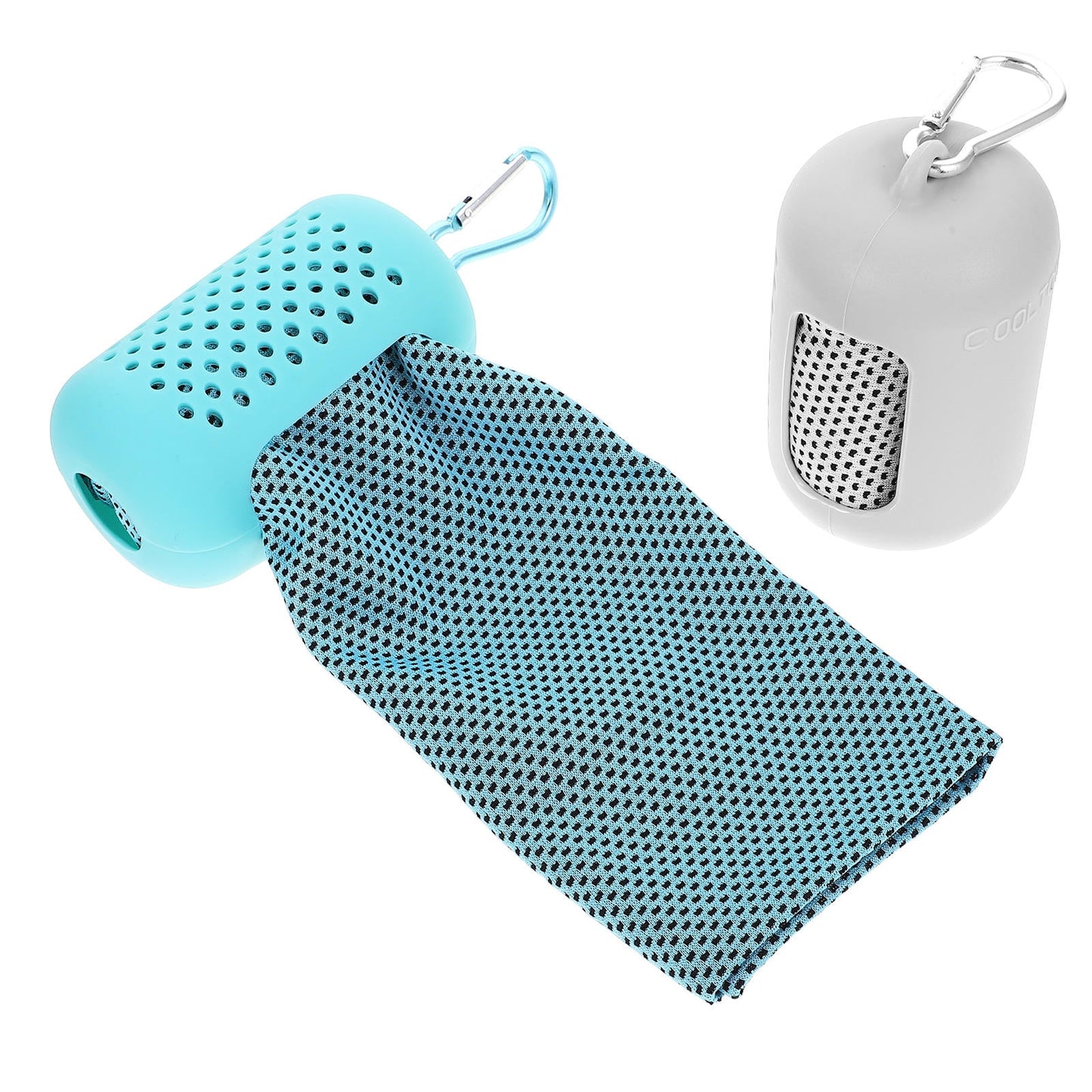 SWETRACE Sweat-Absorbing Yoga Towels Quick Cooling Towel for Summer 2Set