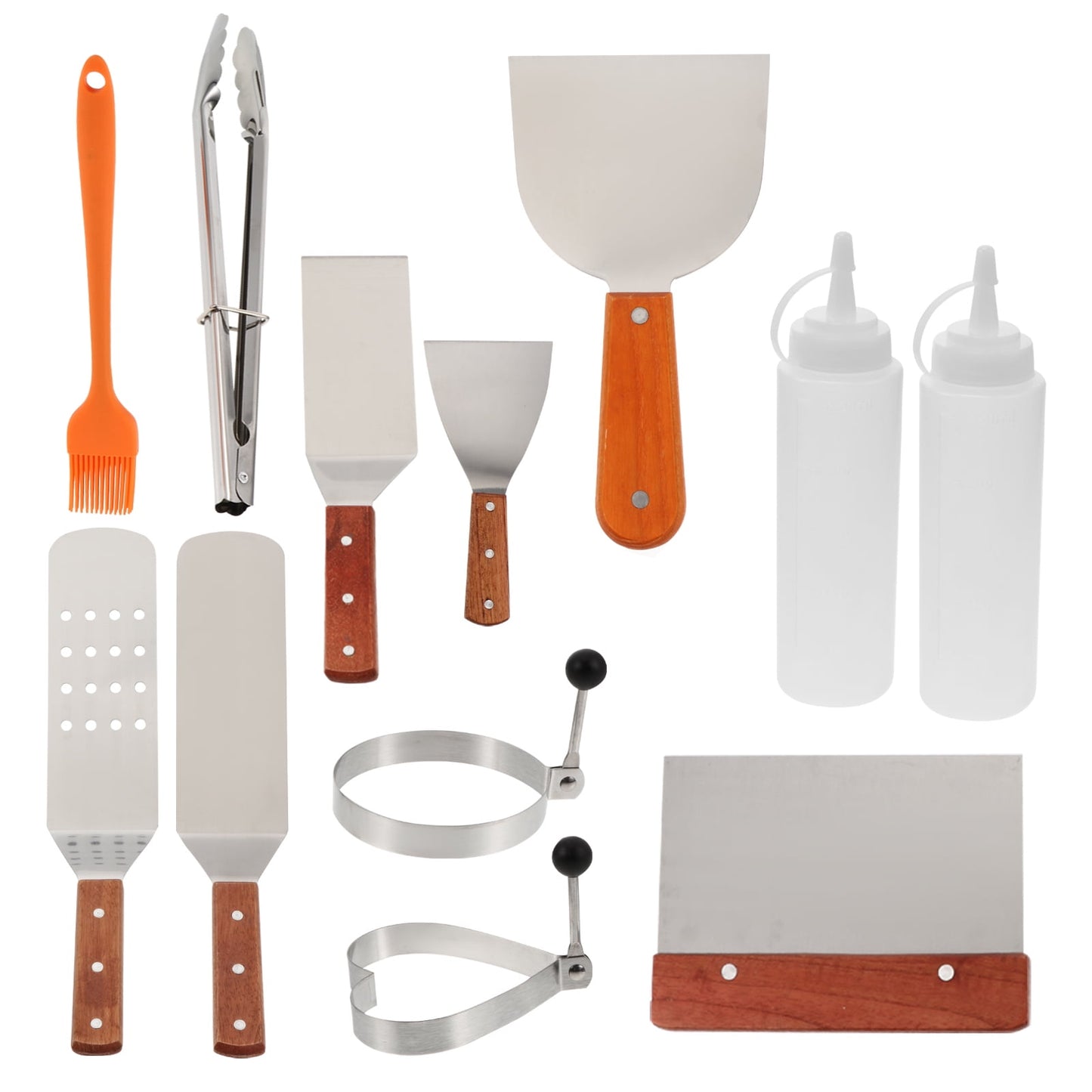 SWETRACE Grill Accessory Bbq Grill Utensils Set Stainless Steel 1 Set 12Pcs