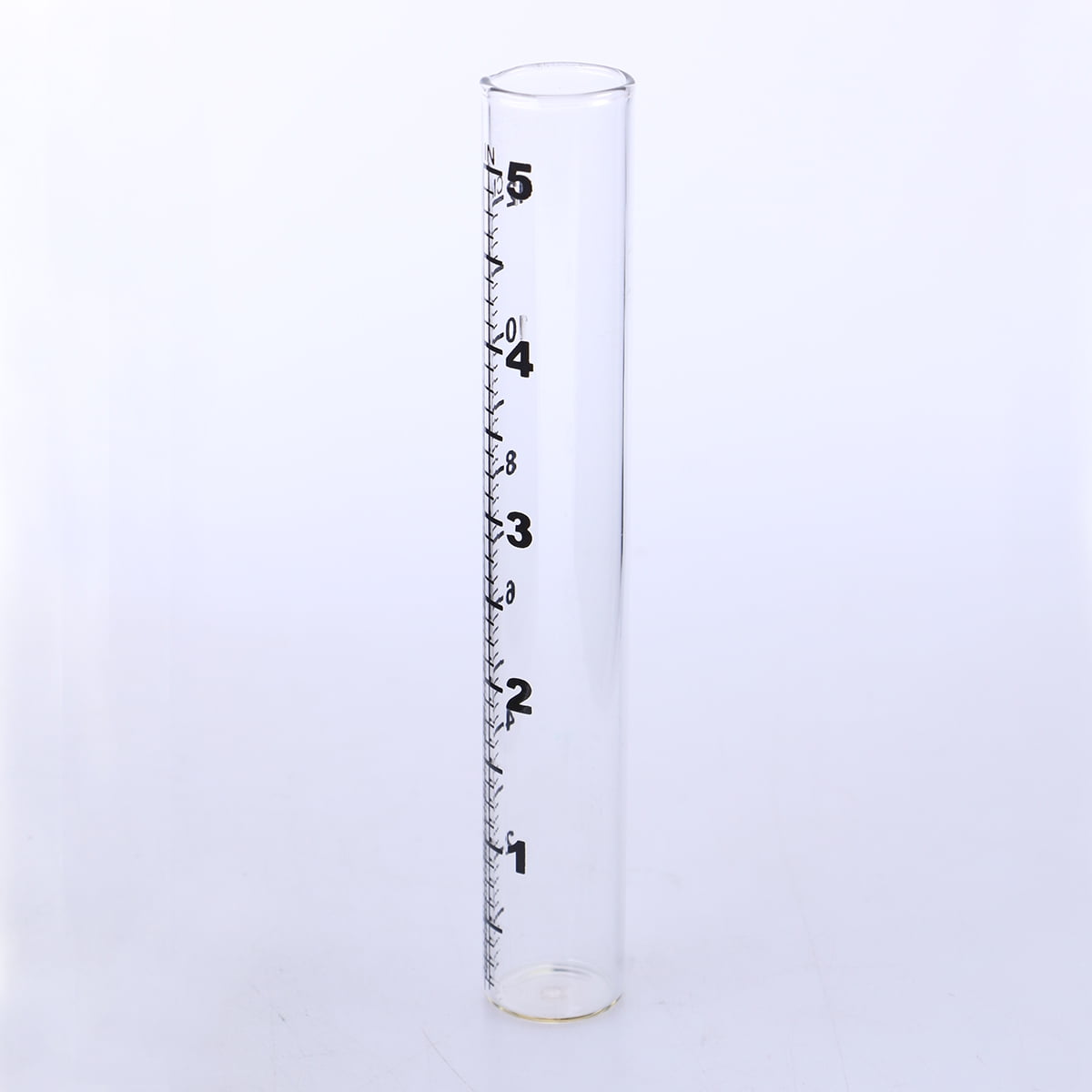 SWETRACE Flat Bottomed Gauge Test Tube With Scale For Weather Measurement Design For Farming And Climate Research