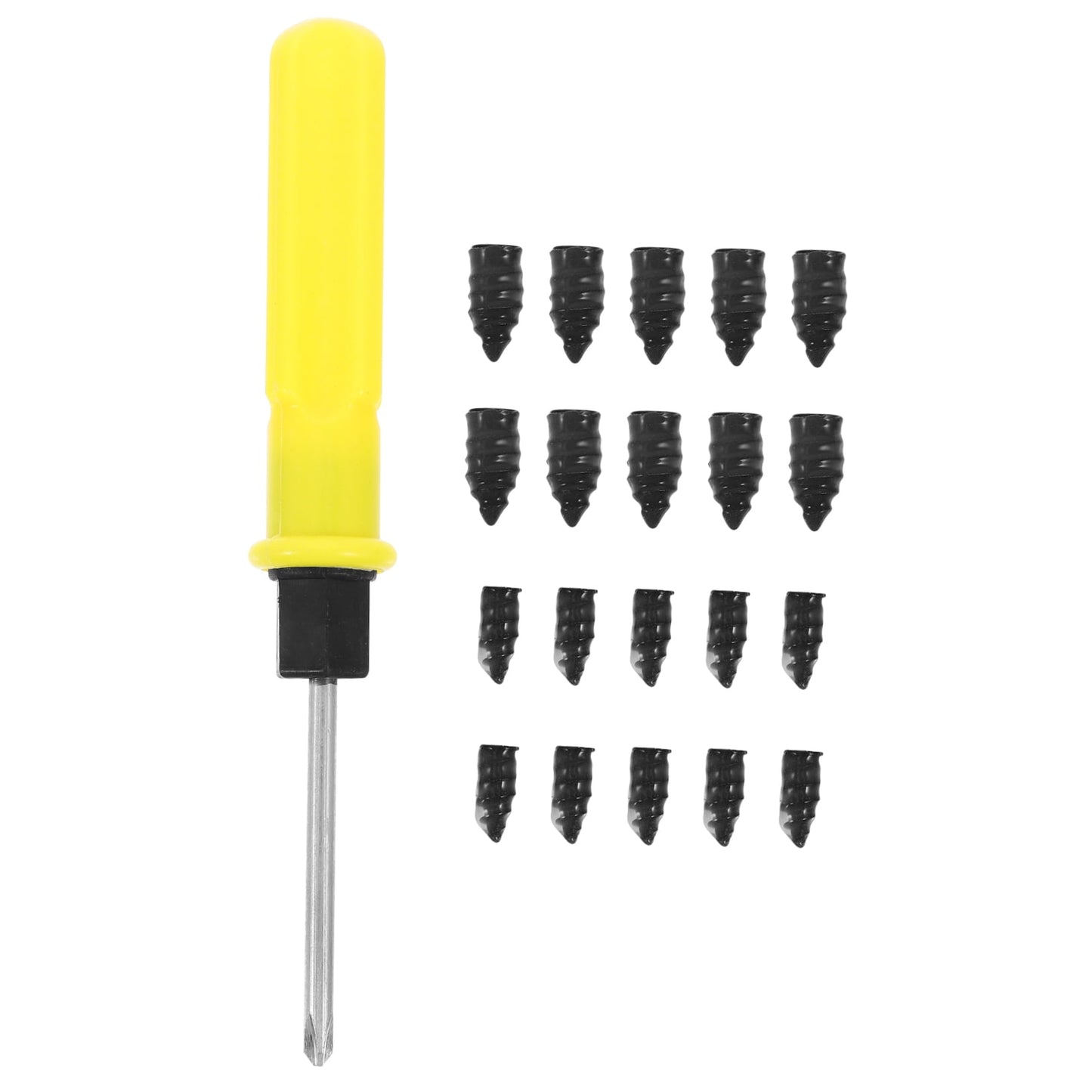 SWETRACE Car Wheel Puncture Repair Screws 1 Set with Iron and Rubber for Tires