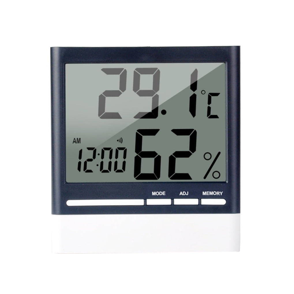 SWETRACE Compact Digital Humidity Meter 1Pcs For Office Use 9.6x9.6x2.4in