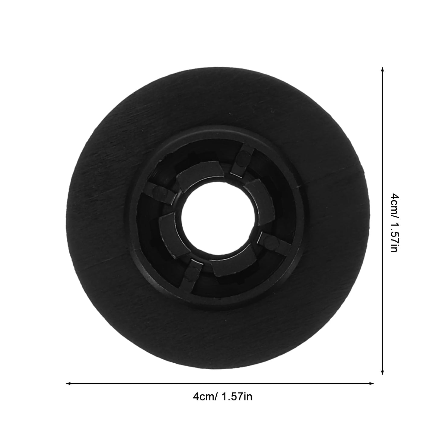 SWETRACE 4Pcs Car Accessories Floor Mat Clips Black Plastic Clips for Vehicle 1.57X1.57X0.28in