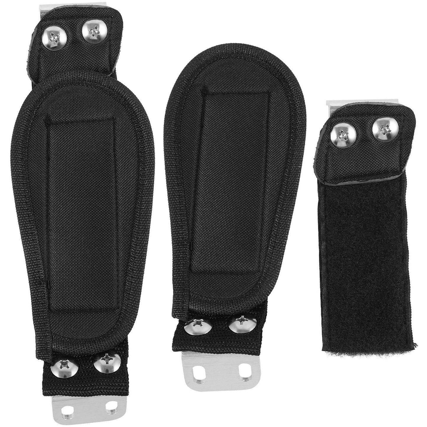 SWETRACE 1 Pair Nylon Alloy Skateboard Foot Band Strap for Electric Skateboarding Outdoor Activities 9.4x3.1x1.2in