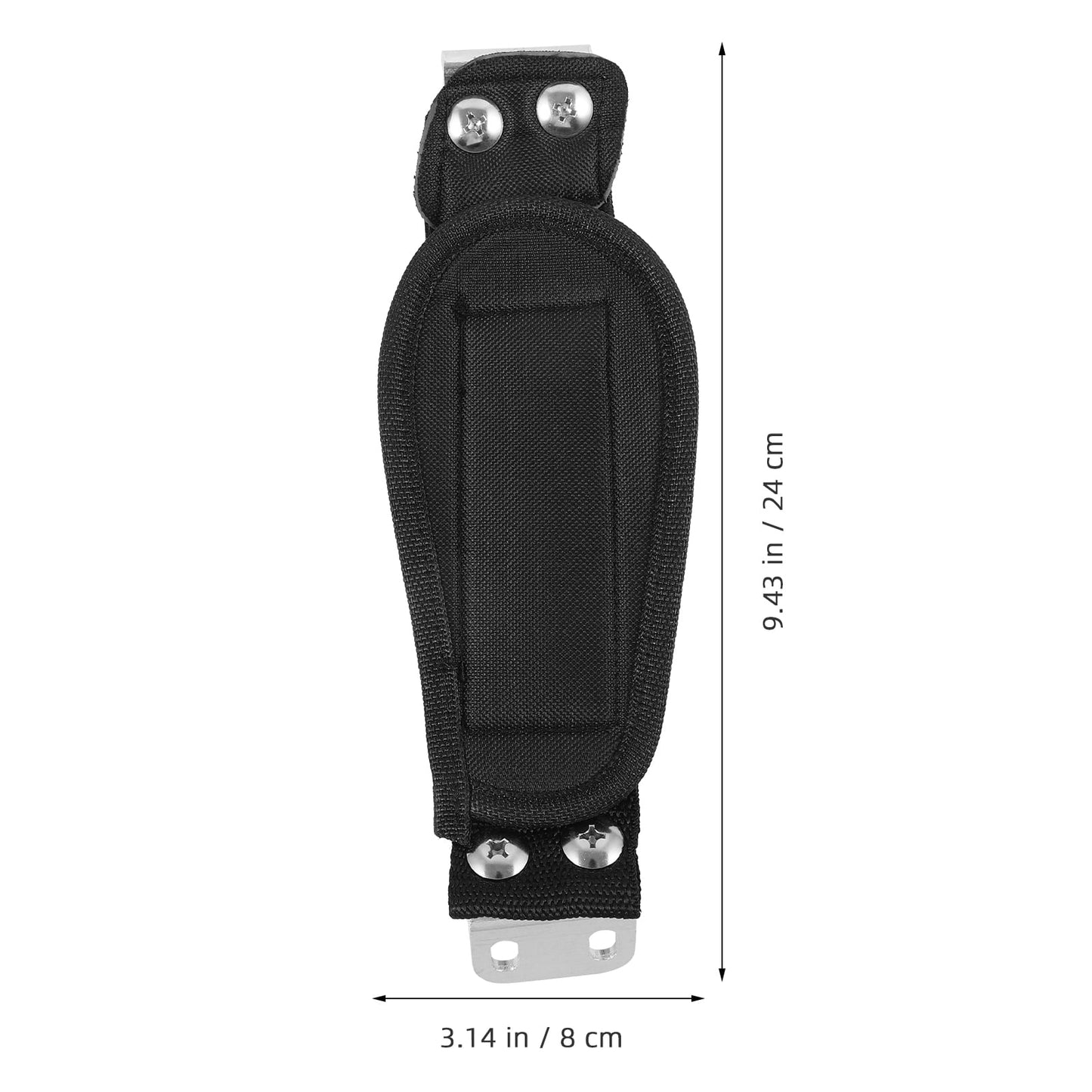 SWETRACE 1 Pair Nylon Alloy Skateboard Foot Band Strap for Electric Skateboarding Outdoor Activities 9.4x3.1x1.2in