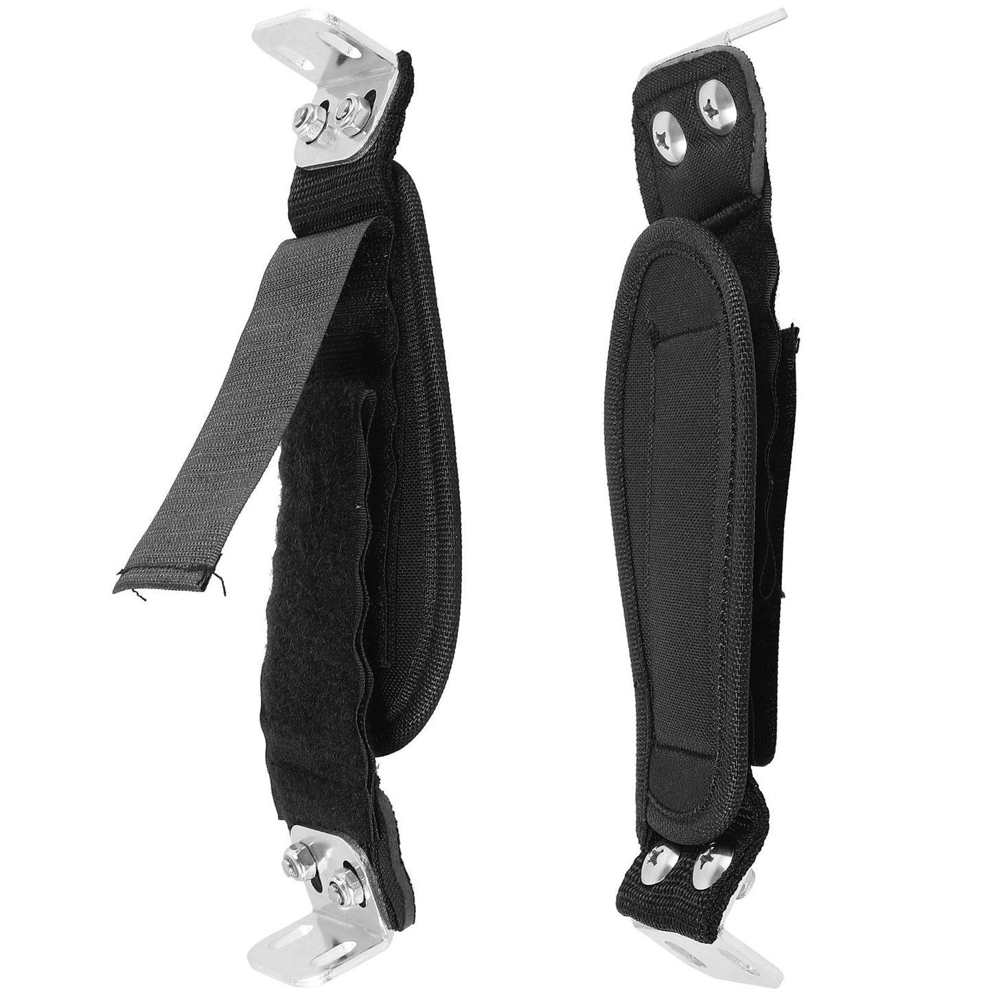 SWETRACE 1 Pair Nylon Alloy Skateboard Foot Band Strap for Electric Skateboarding Outdoor Activities 9.4x3.1x1.2in
