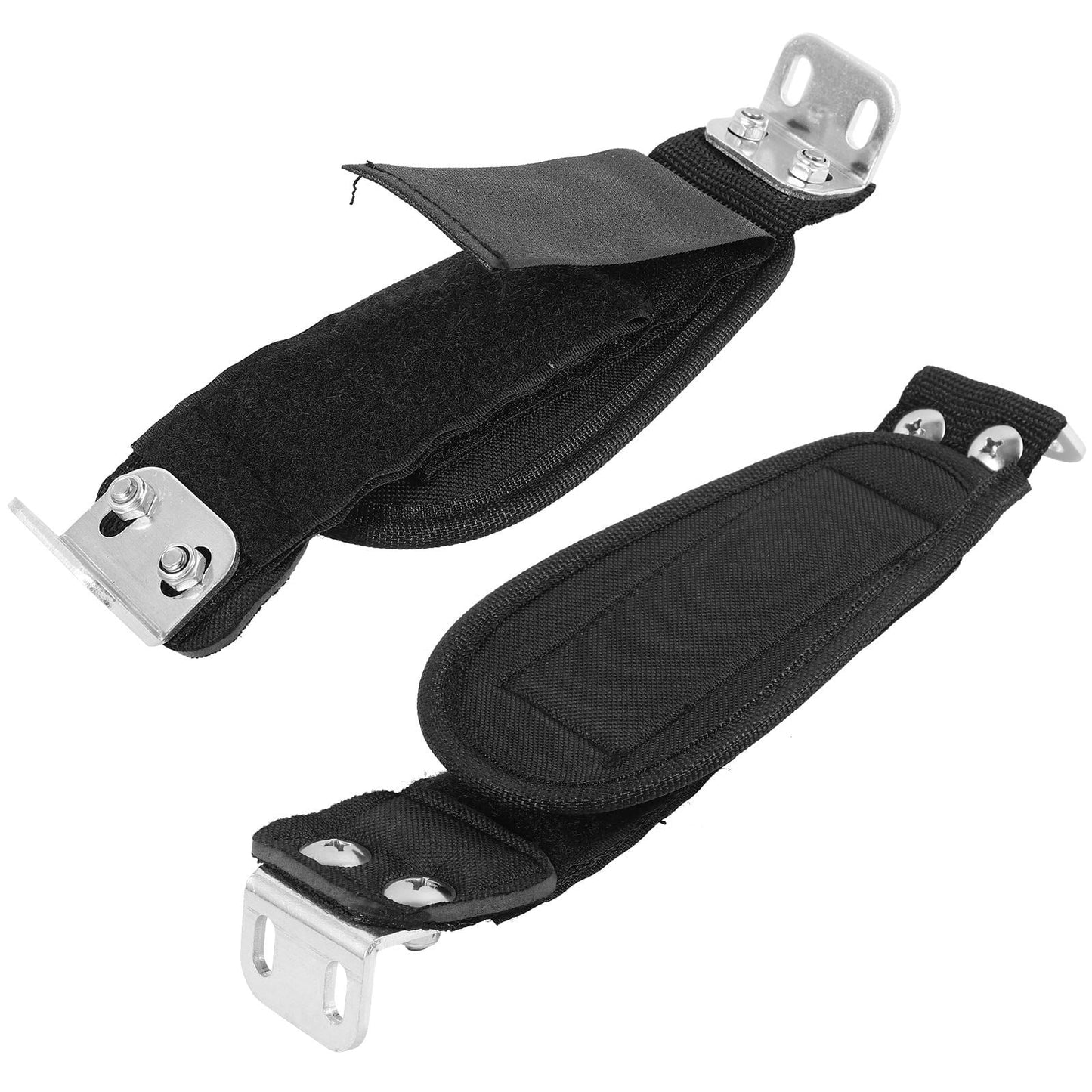 SWETRACE 1 Pair Nylon Alloy Skateboard Foot Band Strap for Electric Skateboarding Outdoor Activities 9.4x3.1x1.2in