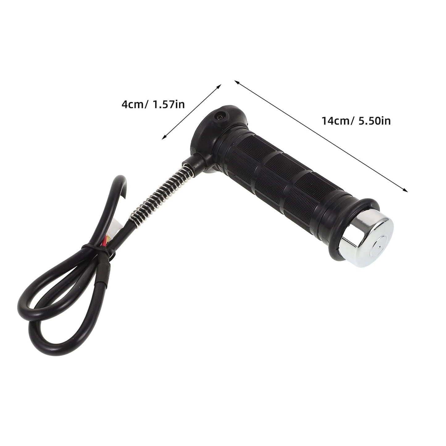 SWETRACE 1 Pair Heated Motorcycle Handlebars 14.00X9.30X4.00cm Rubber Plastic for Cold Weather