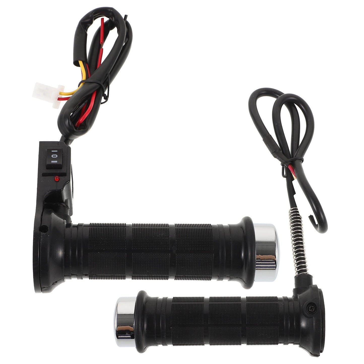 SWETRACE 1 Pair Heated Motorcycle Handlebars 14.00X9.30X4.00cm Rubber Plastic for Cold Weather