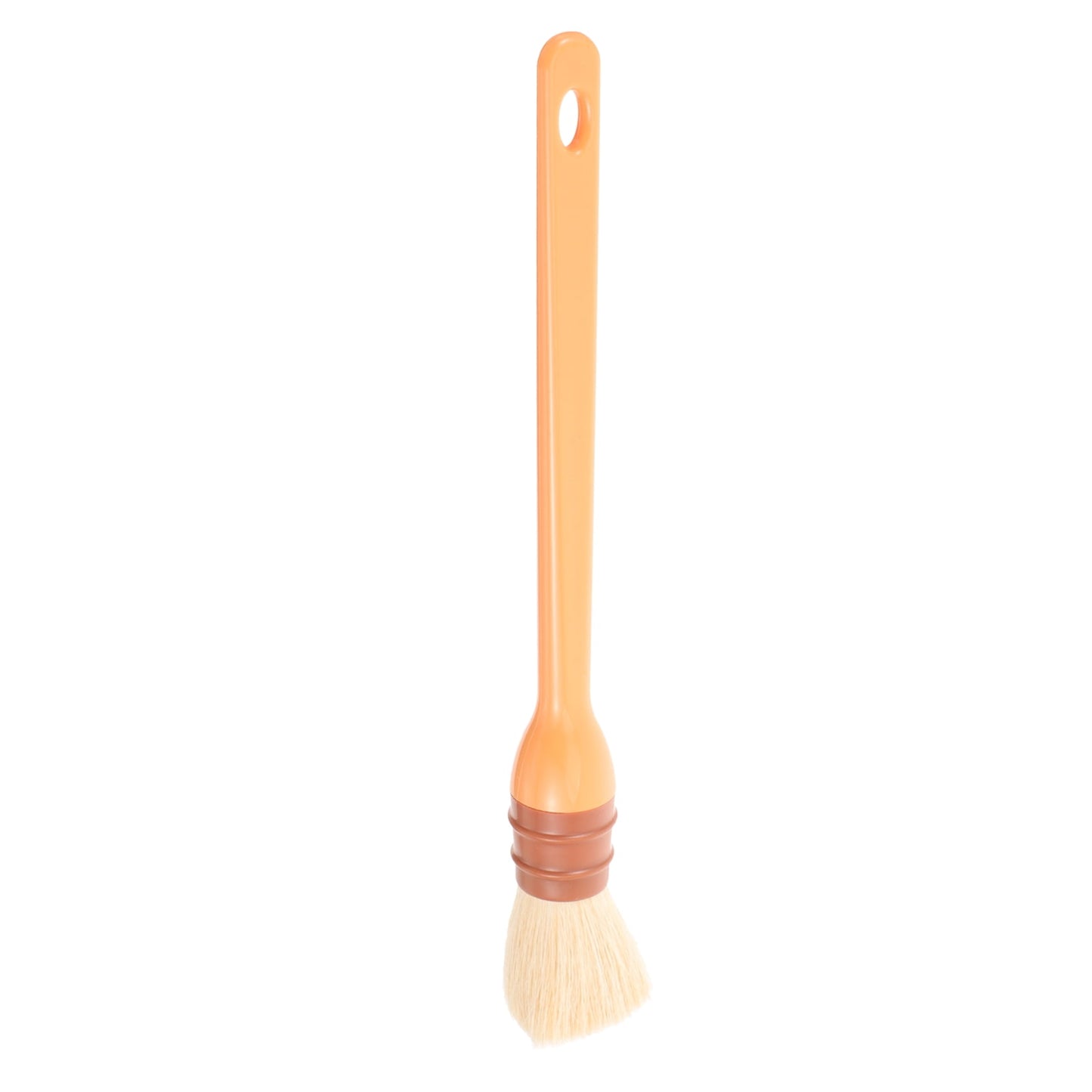 SWETRACE 1Set Round Bristles Basting Brush Baking Basting Brush for Outdoor Use